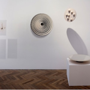 Limited edition Wall Art by Gio Schiano Italy - Modern - Kinetic art - Geometric - Minimalism - Optical art - modern - black and white