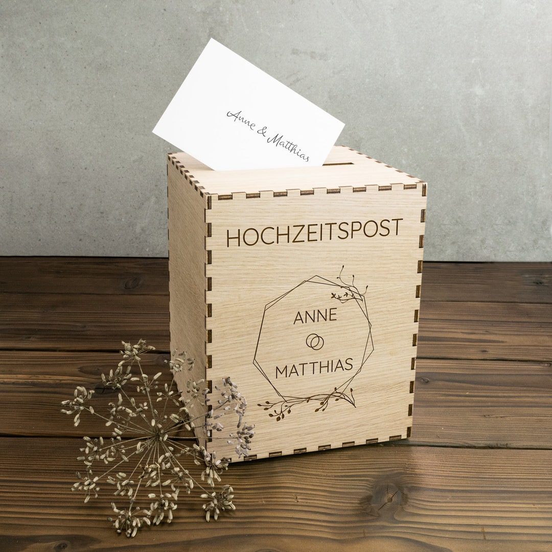 Kartenbox Hochzeit Hochzeitskartenbox Für Geldgeschenk