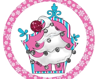 Pink Christmas Tree Wreath Sign,Bright Color Christmas Tree,Christmas Wreath Sign,Wreath Signs,Metal Wreath Sign, Signs for Wreaths
