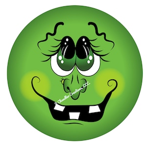 Witch Face Wreath Sign, Blue Eyed Witch, Halloween Wreath Sign, Wreath Sign, Metal Wreath Sign, Round Wreath Sign, Green Witch Face