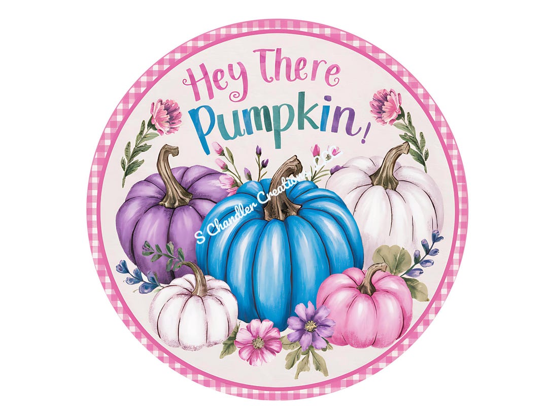 Hay There Fall Hey There Pumpkin Wreath Sign, Fall Wreath Sign, Pumpkin Wreath Sign ...