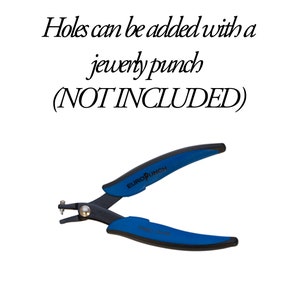 May include: Blue and black hand-held tool with the words "EURO PUNCH" printed on the handle. The tool is a jewelry punch used to make holes in metal.