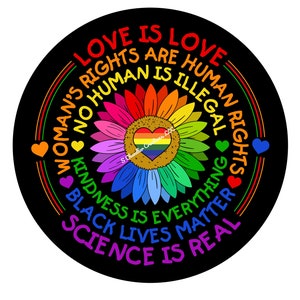 Love is Love Wreath Sign, Metal Wreath Sign, Wreath Sign, Signs for Wreaths, Wreath Signs, Sublimation Wreath Sign