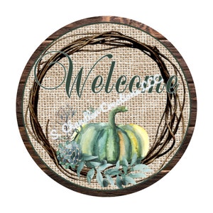 Fall Pumpkin Wreath Sign,Pumpkin Wreath Sign,Teal Pumpkin,Fall Wreath Sign,Wreath Signs,Metal Wreath Sign, Signs for Wreaths