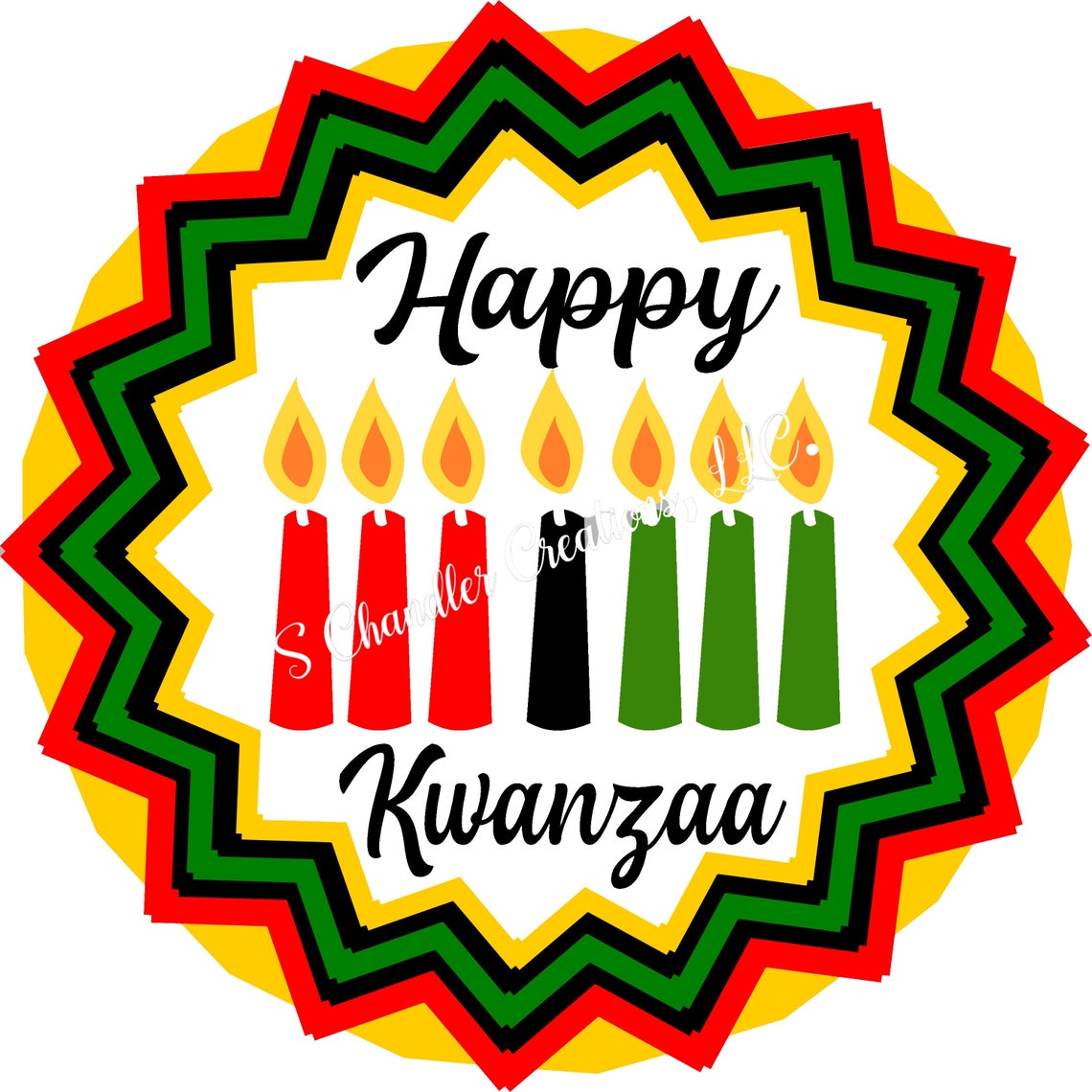 Happy Kwanzaa Kwanzaa Sign African Harvest Festival Wreath - Etsy