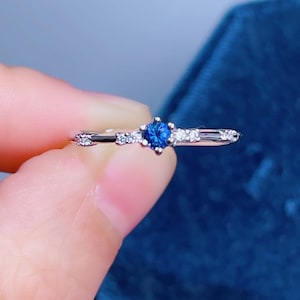 指輪・リング [COLDFRAME] SAPPHIRE RING FOR LITTLE FINGER WHITE SAPPHIRE RING FOR LITTLE FINGER