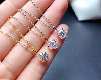 moissanite diamond chain