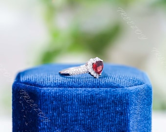 Bague Vintage En Argent Massif 925 Sterling - Taille 51/52 - Occasion Charmante