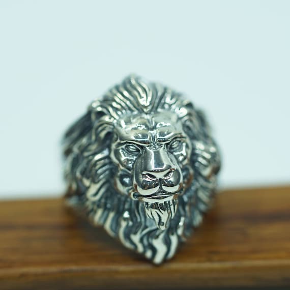 925 Silver Ring Men, Lion Head Ring, Men's Ring, Stamped 925 Sterling Silver, Gift for Men, Handmade Lion Men's Jewelry, Best Gift for Him - Etsy 925 Silver Ring Men, Lion Head Ring, Men's Ring, Stamped 925 Sterling Silver, Gift for Men, Handmade Lion Men's Jewelry, Best Gift for Him - Etsy