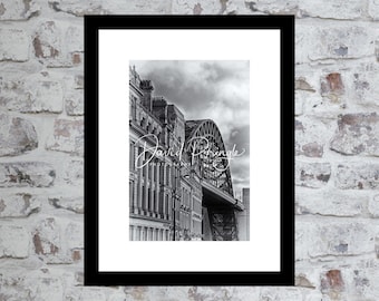 Tyne Bridge & Sandhill, Newcastle upon Tyne – Photographic Print
