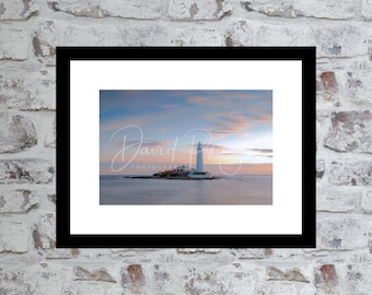 St. Mary’s Lighthouse, Whitley Bay – Photographic Print