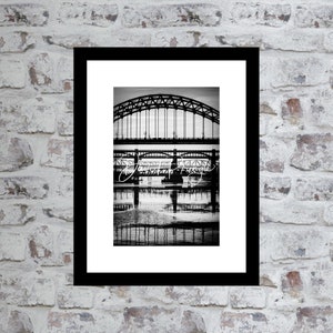 Quayside Bridges, Newcastle upon Tyne Photographic Print image 1