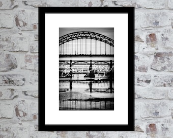 Quayside Bridges, Newcastle upon Tyne – Photographic Print