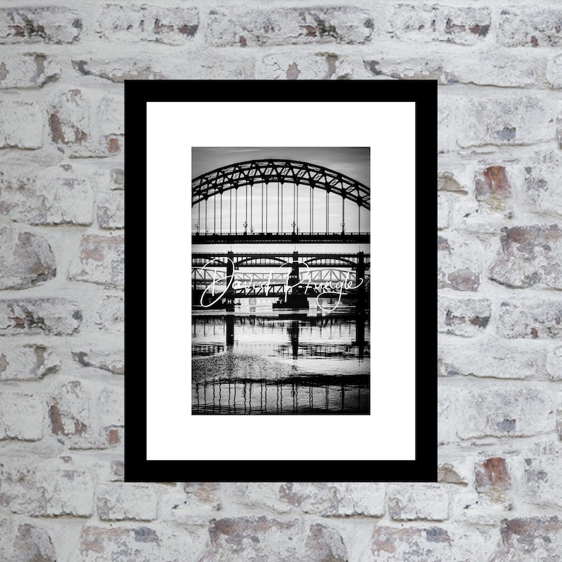 Quayside Bridges, Newcastle upon Tyne Photographic Print image 1