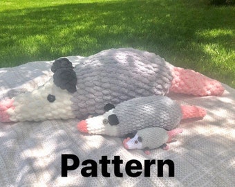 PATTERN Crochet Opossum