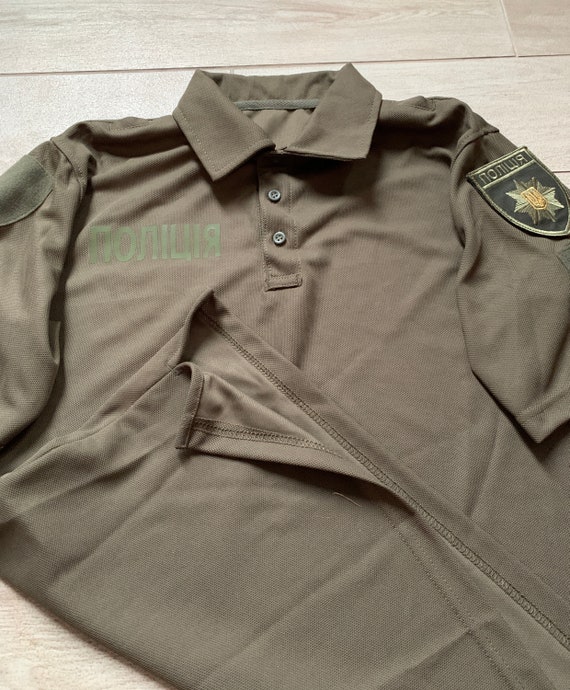 Original Military POLICE Ukrainian polo shirt, T-… - image 6