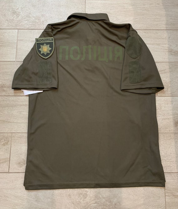 Original Military POLICE Ukrainian polo shirt, T-… - image 1