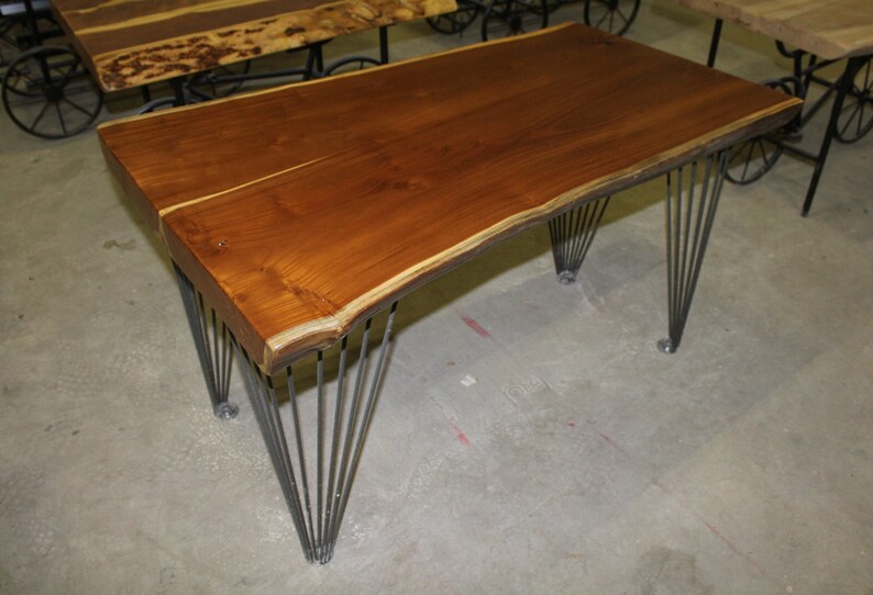 Mulberry tree cafe tableHandmade wood tablenatural wood image 0
