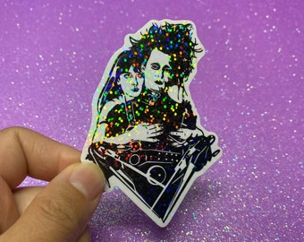 Horror Sticker, Halloween Sticker, Classic Movie Sticker, Holographic Sticker