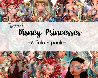 Free Free 231 Tattooed Disney Princess Svg SVG PNG EPS DXF File