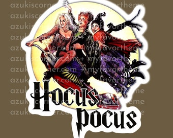 Horror Sticker, Halloween Sticker, Witch Sticker v2