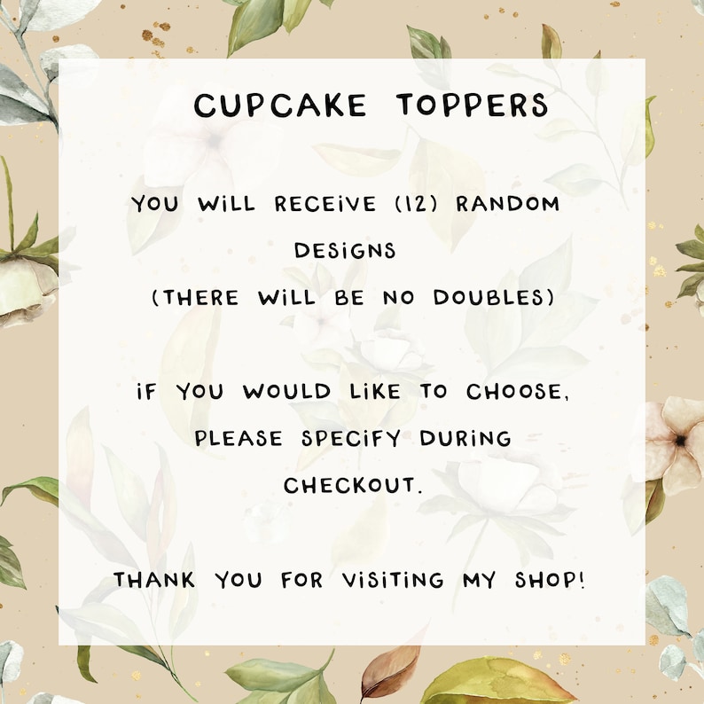 Princess Cupcake Toppers Picks Clipart Chibi in Comfy Wears