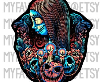 Horror Sticker, Halloween Sticker, Horror Movie Sticker