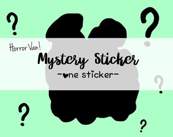 Horror Sticker, Halloween Sticker, Horror Movie Sticker - Van