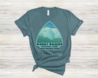 Mount Rainier National Park Shirt | Mount Rainier Shirt | Mount Rainier National Park Washington Tee | Mount Rainier National Park Tee