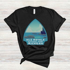 Isle Royale National Park Shirt | Isle Royale Shirt | Isle Royale National Park Michigan Tee | Isle Royale National Park Tee
