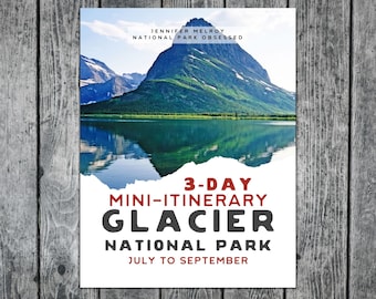 3-Day Glacier National Park Itinerary / Montana National Park Itinerary / Glacier Itinerary / Montana Travel Itinerary