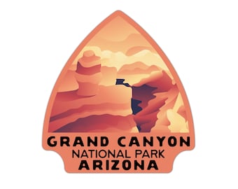 Grand Canyon National Park Sticker | Grand Canyon Sticker | Grand Canyon National Park Vinyl Sticker | US National Park Decal