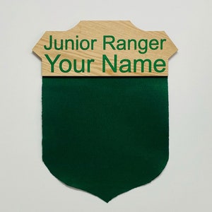 National Park Junior Ranger Badges Display Banner / Custom National Parks Banner / National Parks Pin Pennant
