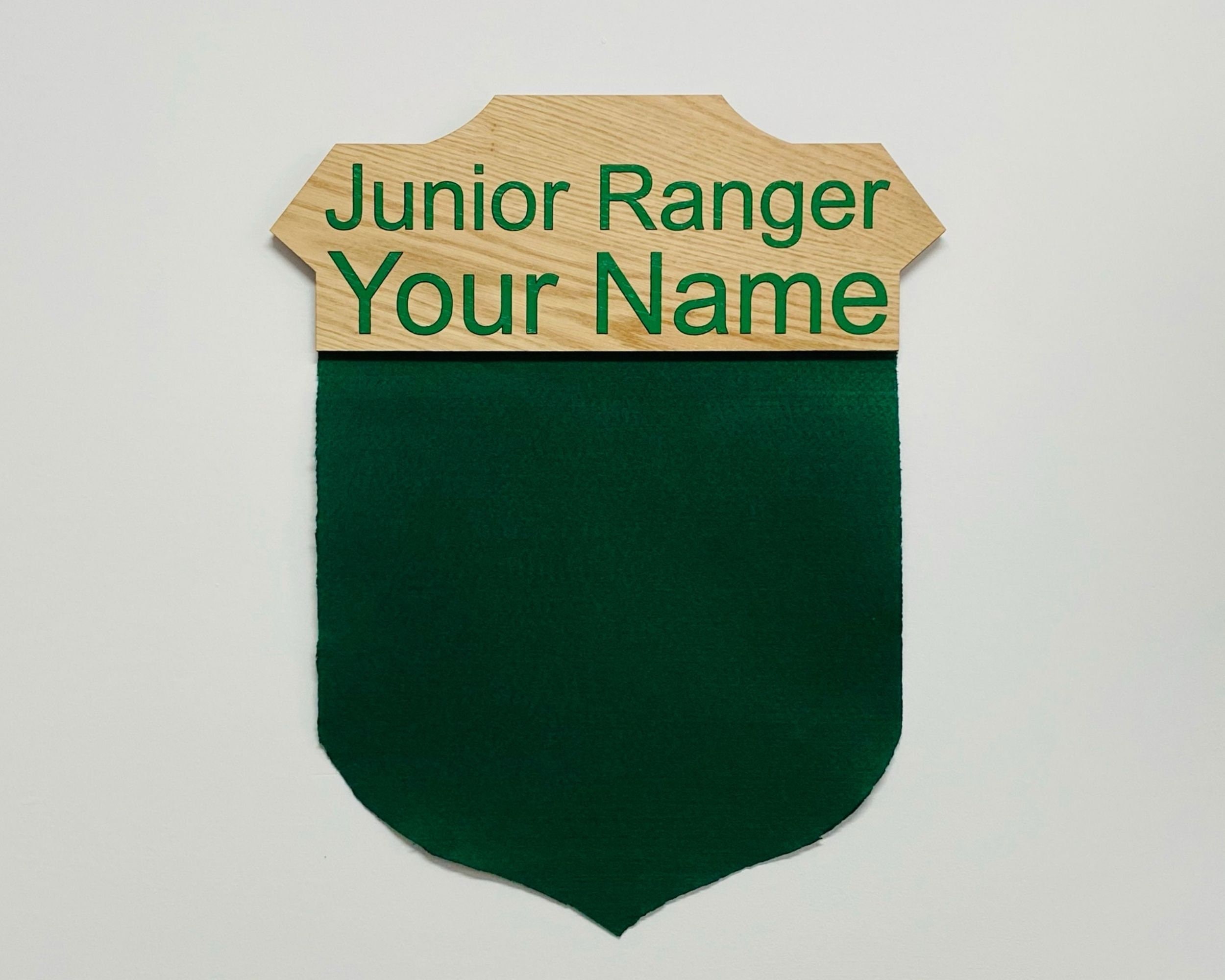 National Park Junior Ranger Badges Display Sash / Enamel Pin &