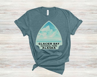 Glacier Bay National Park Shirt | Glacier Bay Shirt | Glacier Bay National Park Alaska  Tee | Glacier Bay National Park Tee