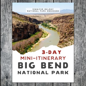 3-Day Big Bend National Park Itinerary /  Texas National Park Itinerary / Big Bend Itinerary / Texas Travel Itinerary