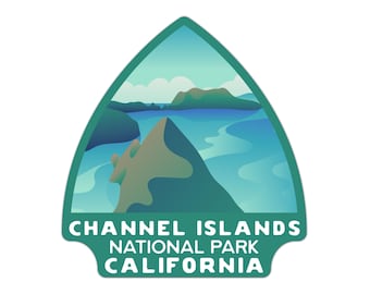 Channel Islands National Park Sticker | Channel Islands Sticker | Channel Islands National Park Vinyl Sticker | US National Park Decal
