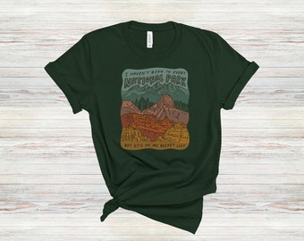 National Park Bucket List Shirt | National Park T-shirt | National Parks Shirt | National Park Gift | 63 National Parks