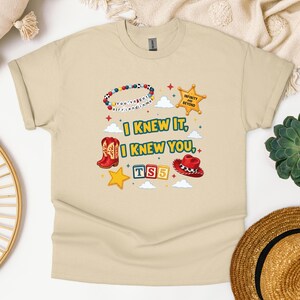 TS5 I Knew It I knew You Friendship Cozy tee and sweater T-Shirt: Sand