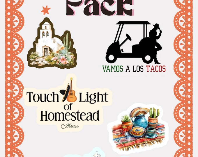 Touch of Light Homestead Stickers 5-pack • Waterproof Vinyl Decals - Etsy