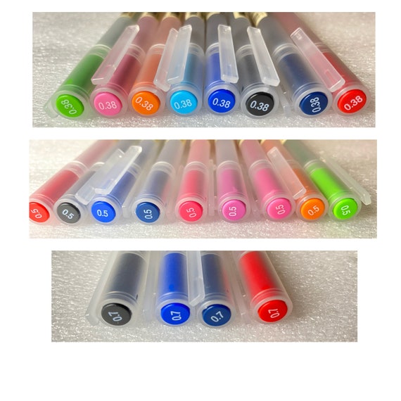 Discontinued MUJI 0.38 0.5 0.7 Gel Pen Etsy