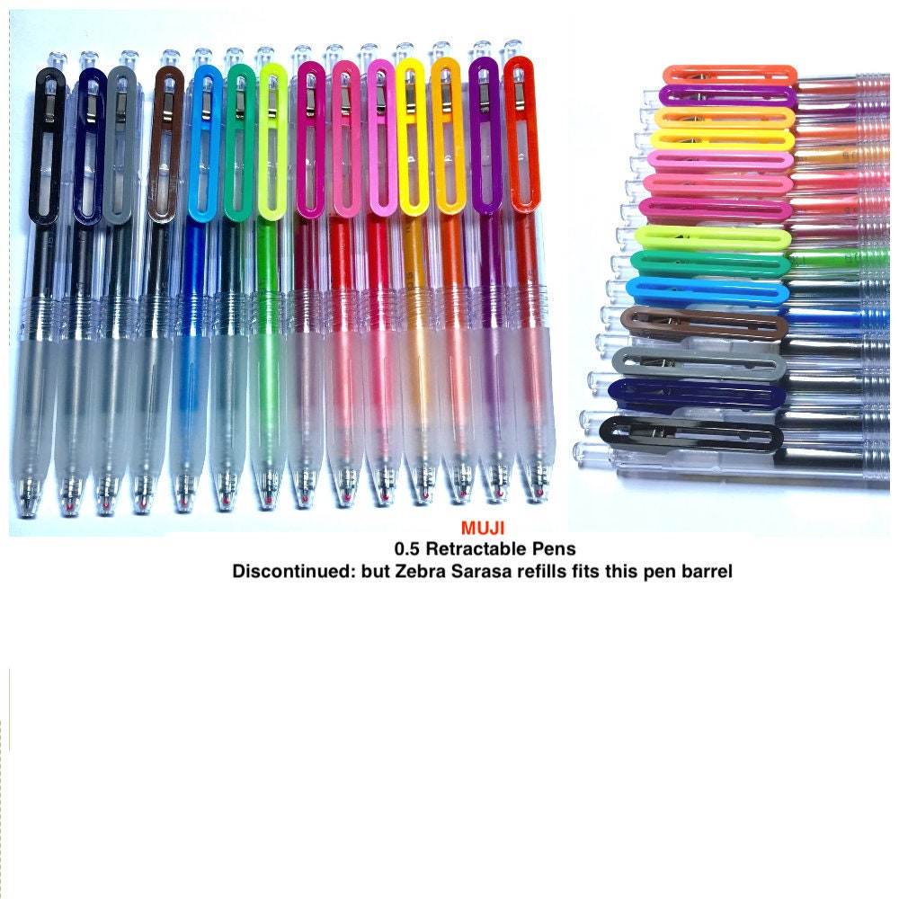 Muji Retractable Gel Ink Pen Mm) Shopee Philippines atelieryuwa.ciao.jp