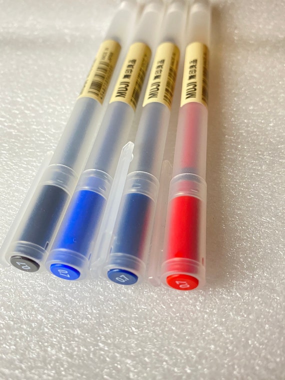 Muji 16 Colors 0.5mm Smooth Gel Ink Ballpoint Pen Knock Type