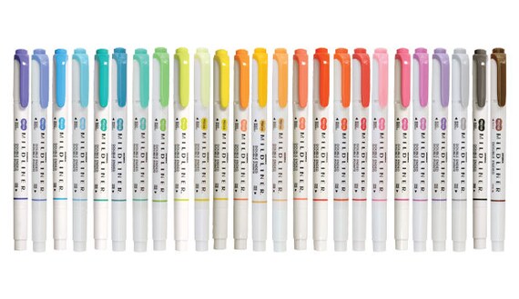 Choose Your Mildliner Highlighter 