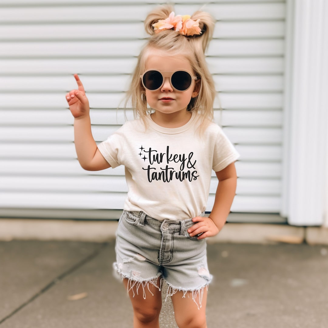 Toddler Thanksgiving Shirt, Funny Kids Thanksgiving T-shirt ...