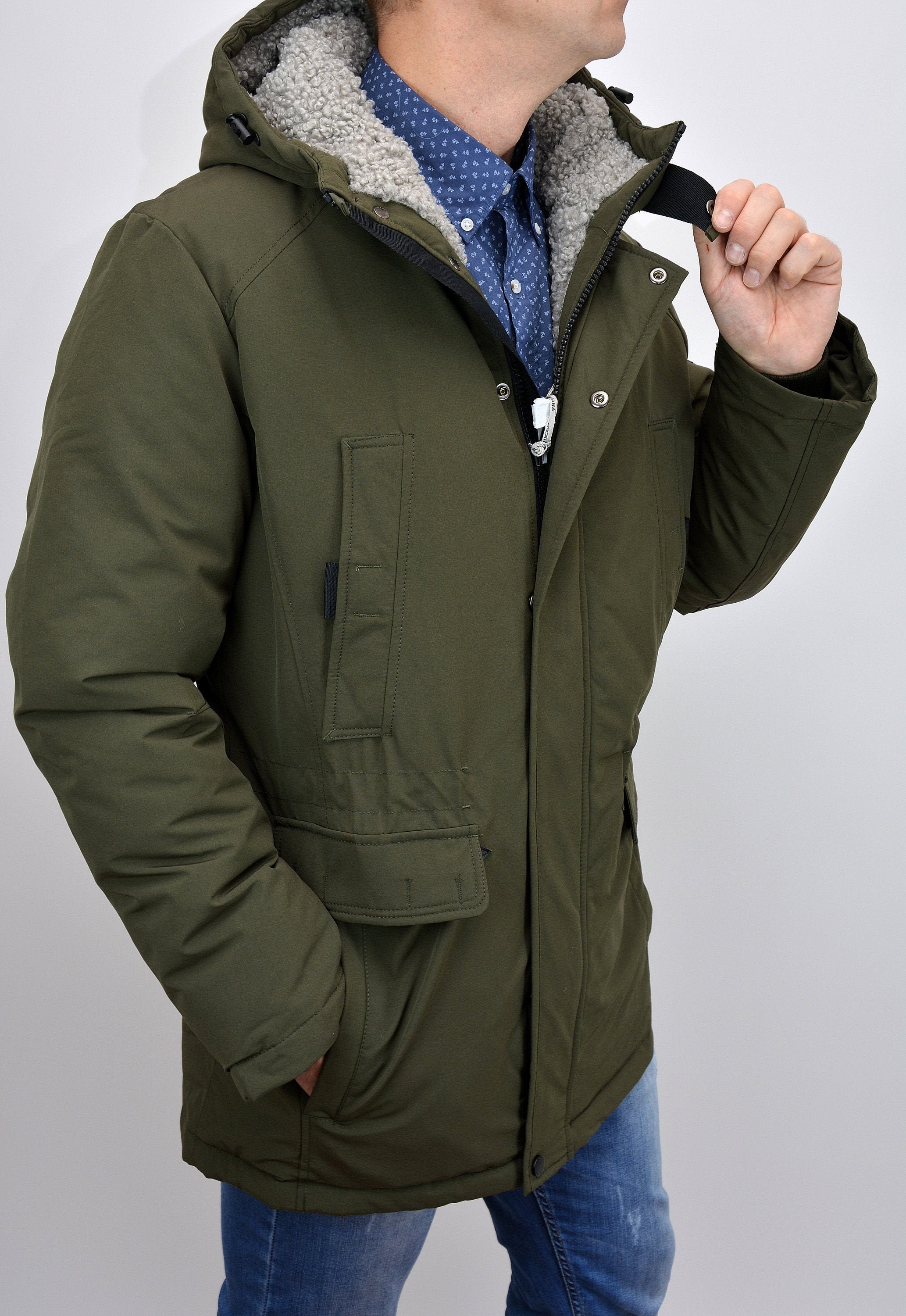 Winter green jacket Clearance