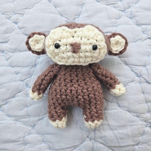 Monkey Crocheted Stuffed Toy