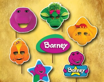 Barney Backdrop Etsy