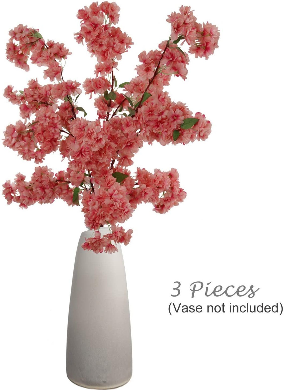 Silk Cherry Blossom Flower Branches Pink Three 36 Inch Etsy