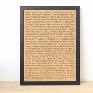 Kork-Pinnwand mit Home-Textdruck, einzigartiges Küchendekor, neues Zuhause-Geschenk, Typografie-Druck, Home-Zitat-Druck, Memoboard, Pinnwand Bild 2